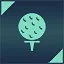 Don't play golf icon