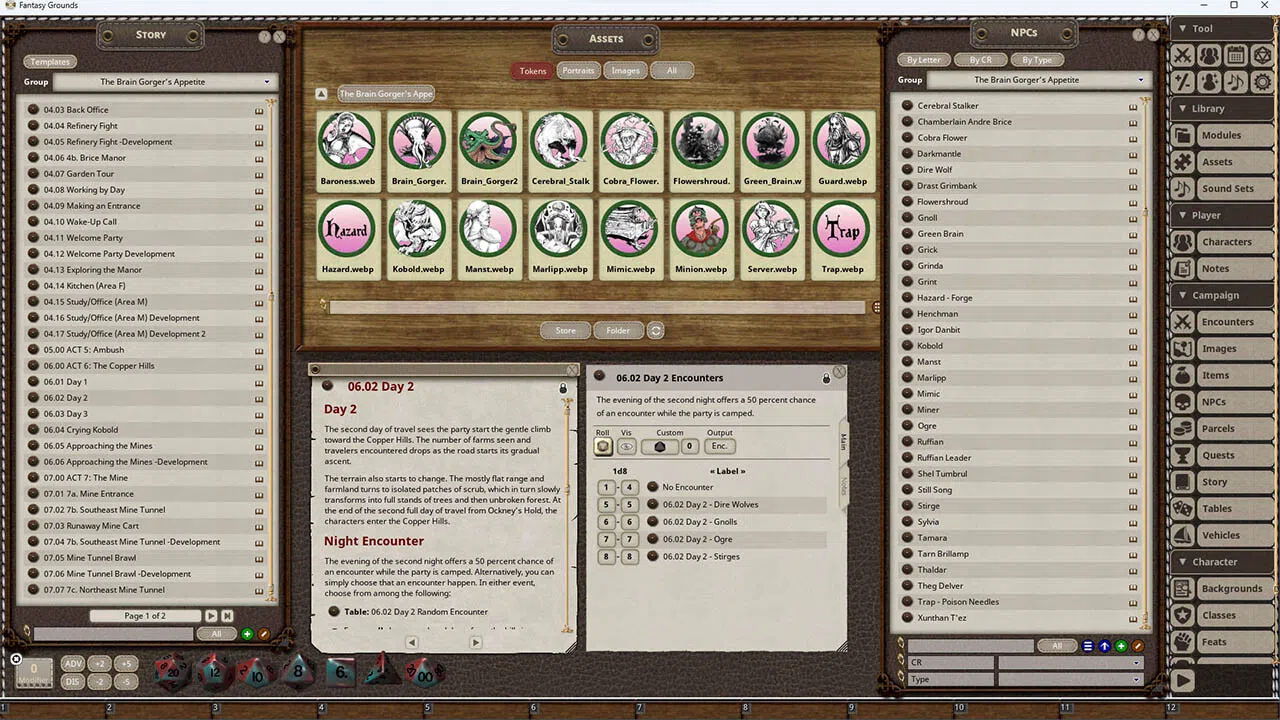 Fantasy Grounds - The Brain Gorger's Appetite (5E) Screenshot 2
