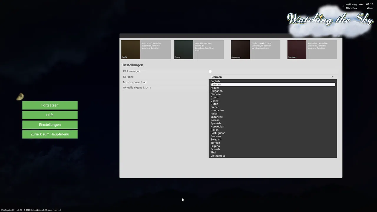 Watching the Sky Screenshot 5