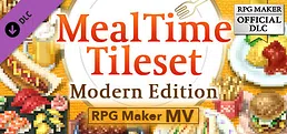 RPG Maker MV - Meal Time Tileset - Modern edition