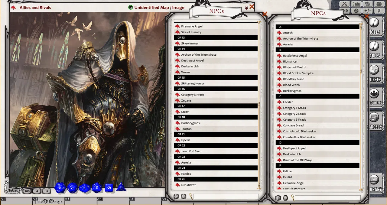 Fantasy Grounds - D&D Guildmasters' Guide to Ravnica Screenshot 1