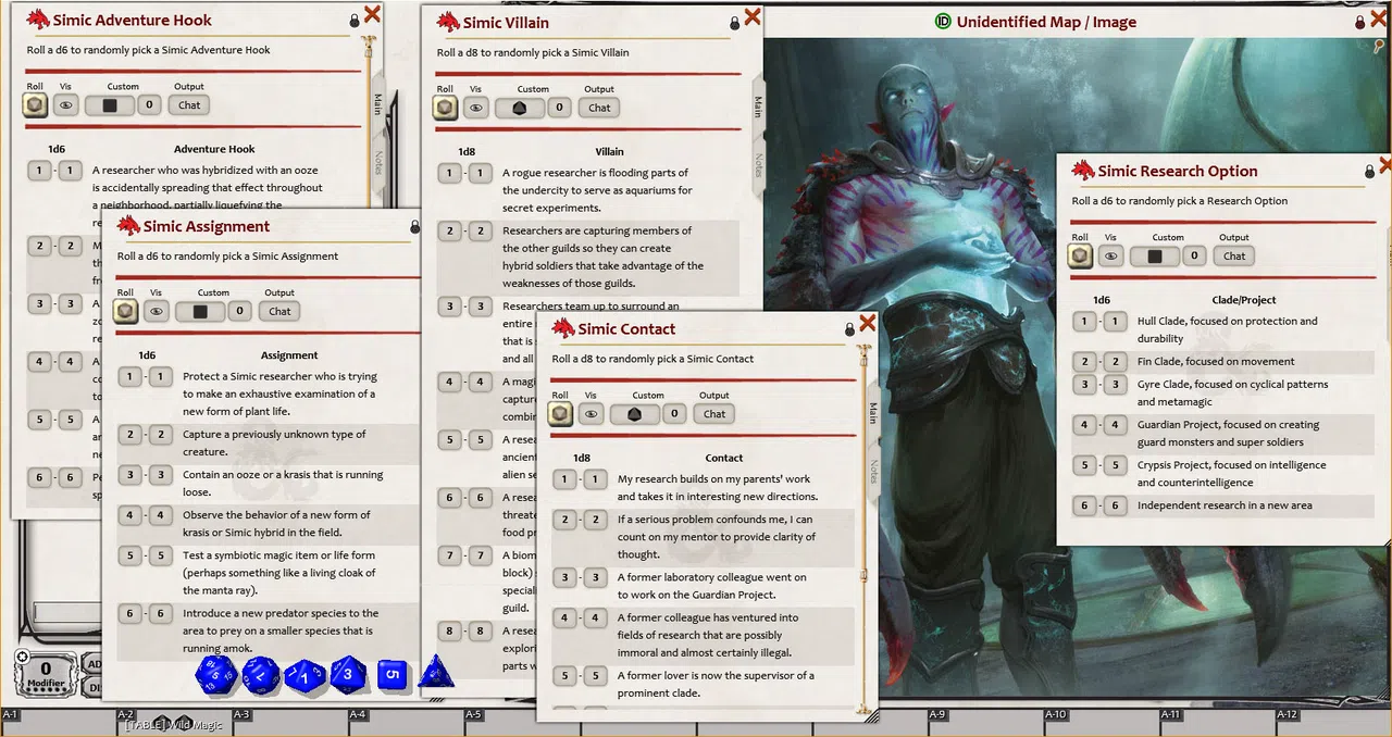 Fantasy Grounds - D&D Guildmasters' Guide to Ravnica Screenshot 2