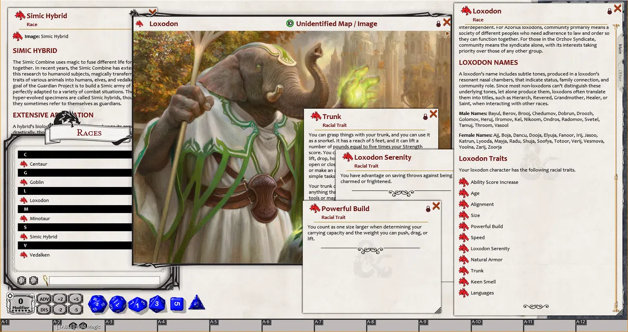 Fantasy Grounds - D&D Guildmasters' Guide to Ravnica Screenshot 3
