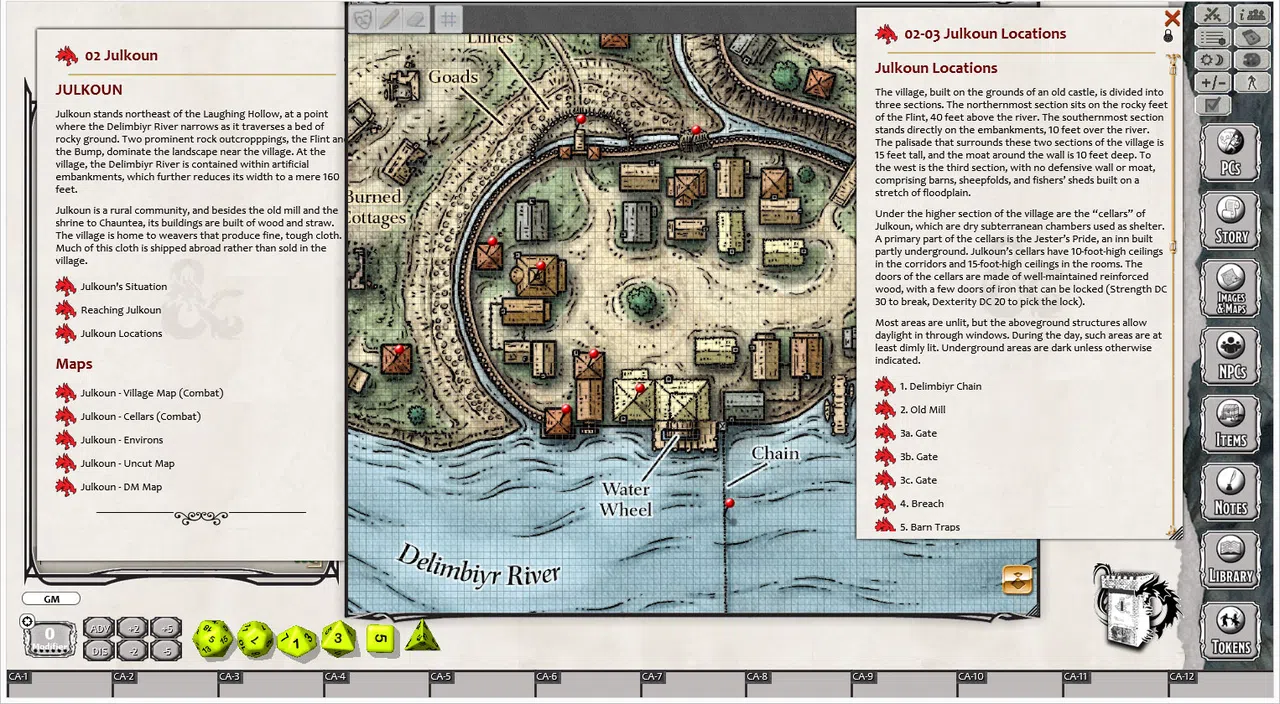 Fantasy Grounds - D&D Scourge of the Sword Coast Screenshot 3