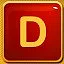 D icon