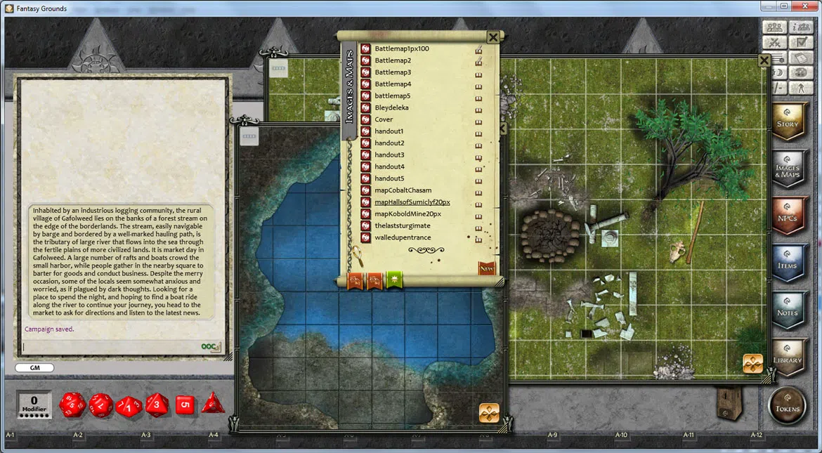 Fantasy Grounds - PFRPG Basic Paths: Fangs from the Past Screenshot 3