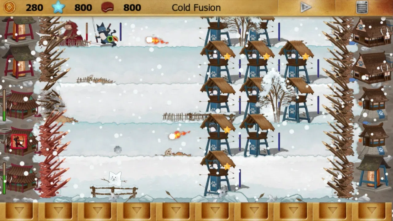 Ninja Cats vs Samurai Dogs Screenshot 4