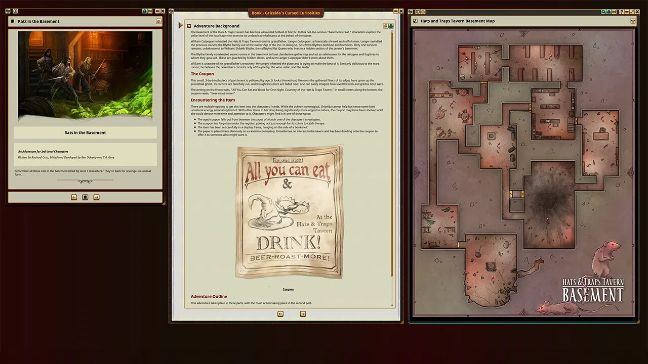 Fantasy Grounds - Grizelda's Cursed Curiosities Screenshot 0