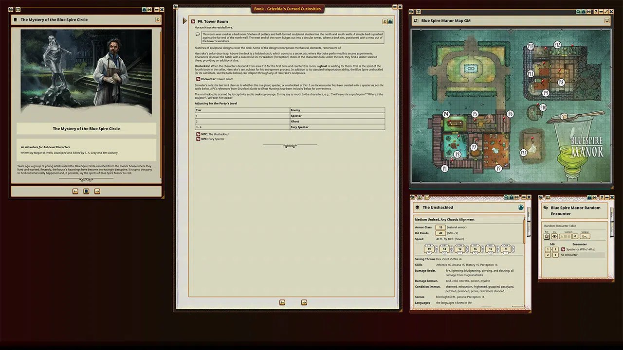 Fantasy Grounds - Grizelda's Cursed Curiosities Screenshot 5