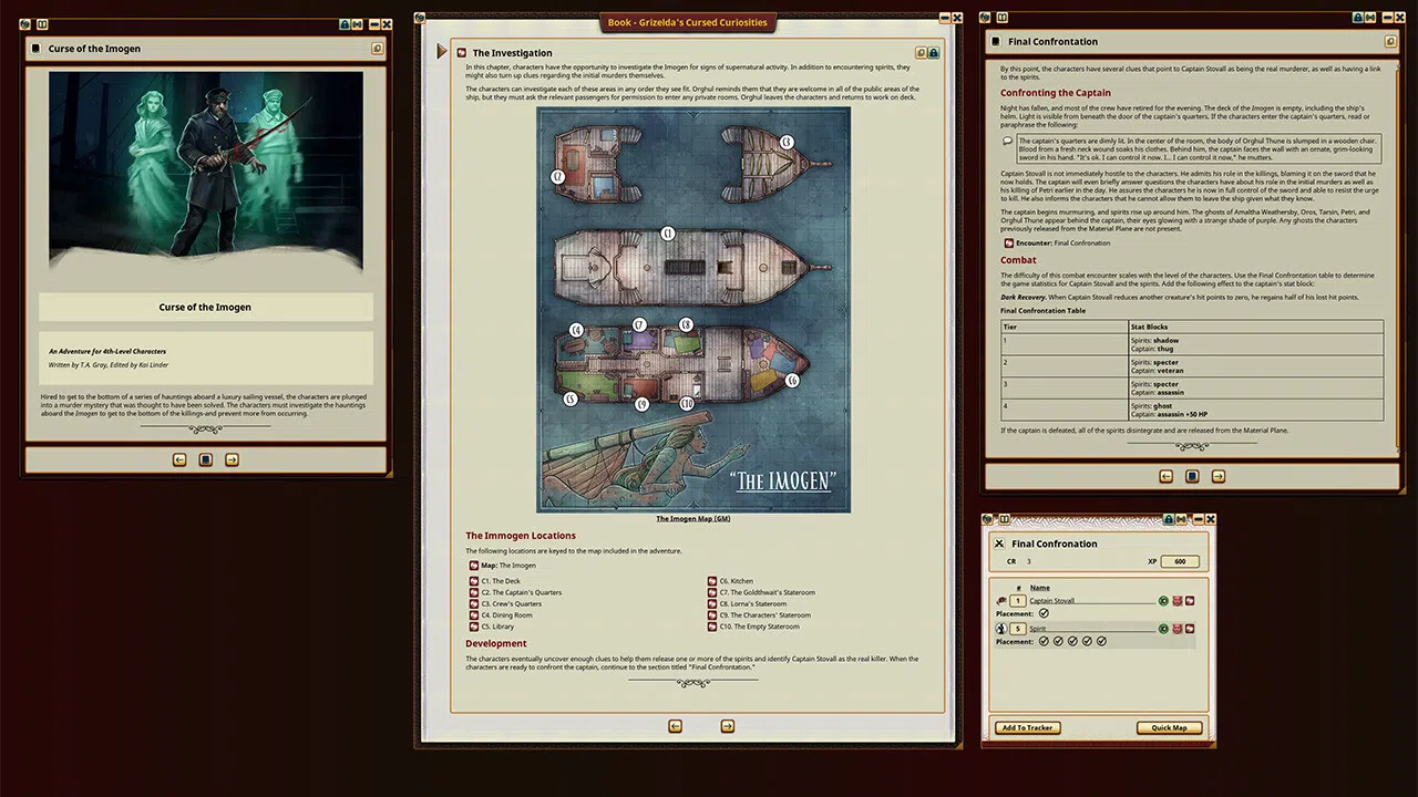 Fantasy Grounds - Grizelda's Cursed Curiosities Screenshot 2