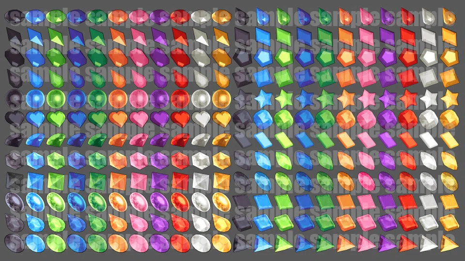 Visual Novel Maker - Jewels Asset Pack 4K Screenshot 3