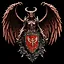 winged shield icon