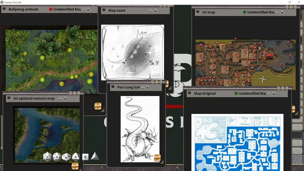 Fantasy Grounds - D&D Classics: U2 Danger at Dunwater (1E) Screenshot 2