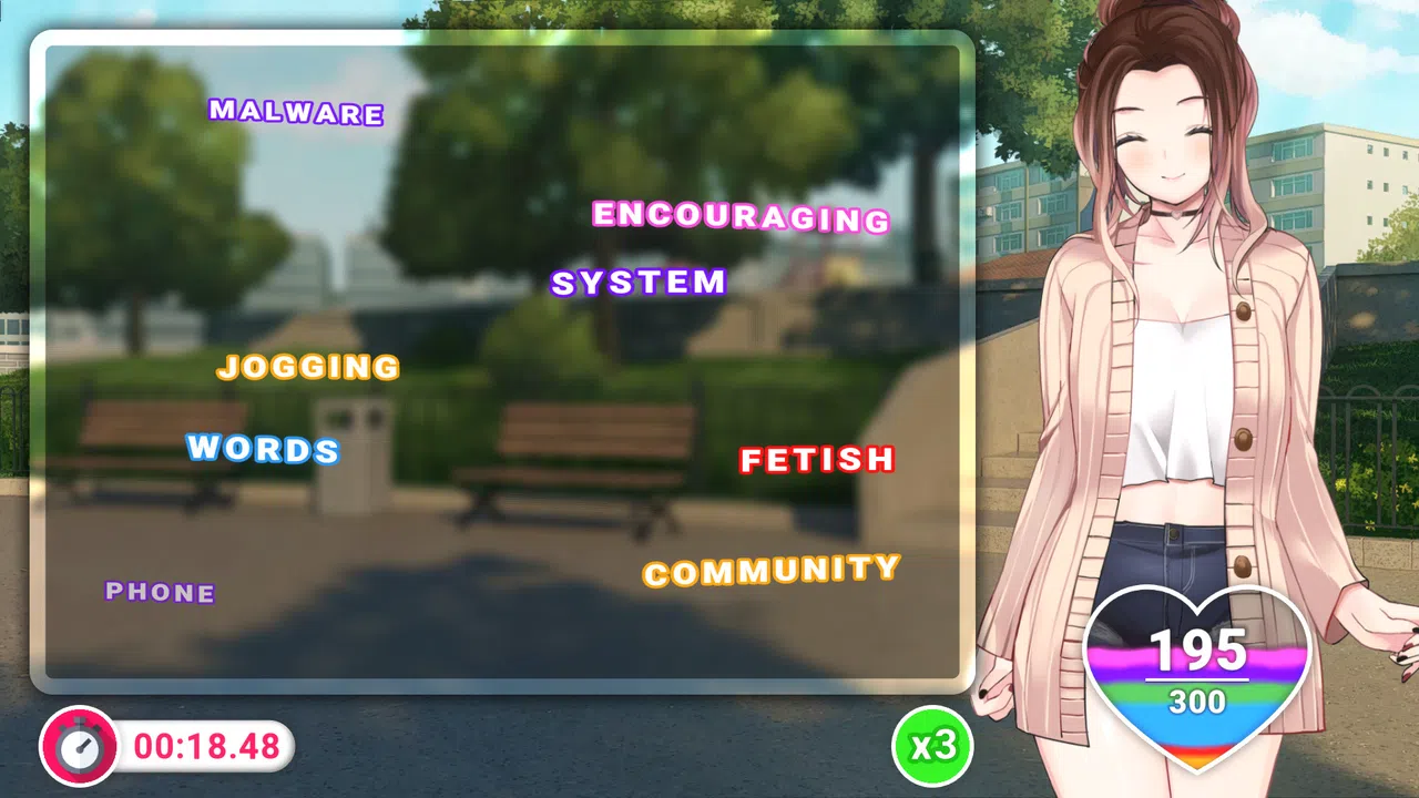 Typing Hearts Screenshot 4