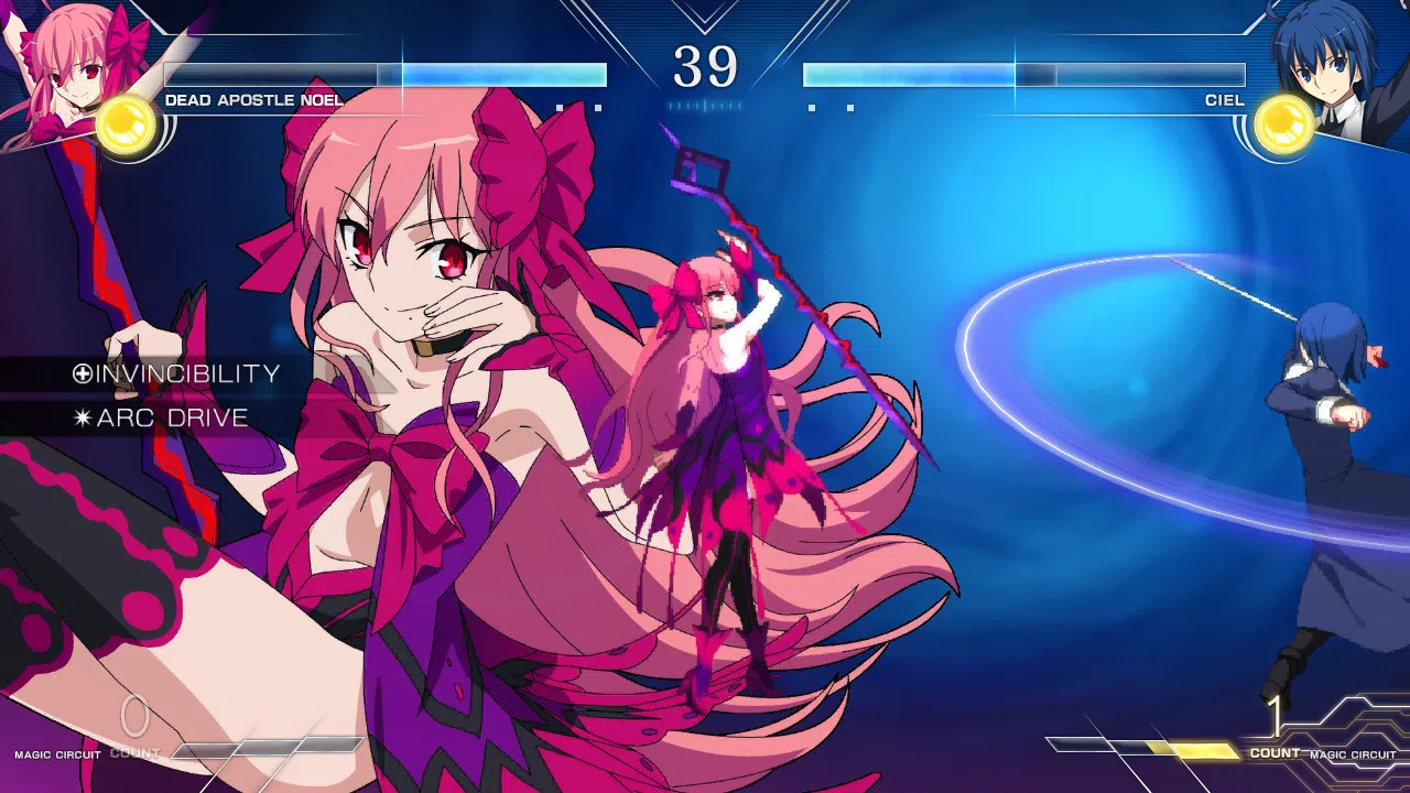MELTY BLOOD: TYPE LUMINA - Dead Apostle Noel Playable Character Screenshot 4
