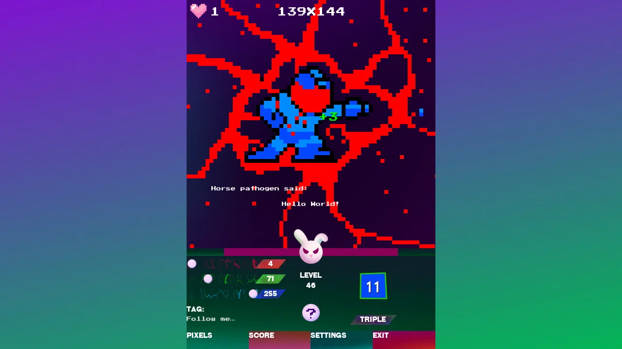 Infinite Pixel Battles Screenshot 1