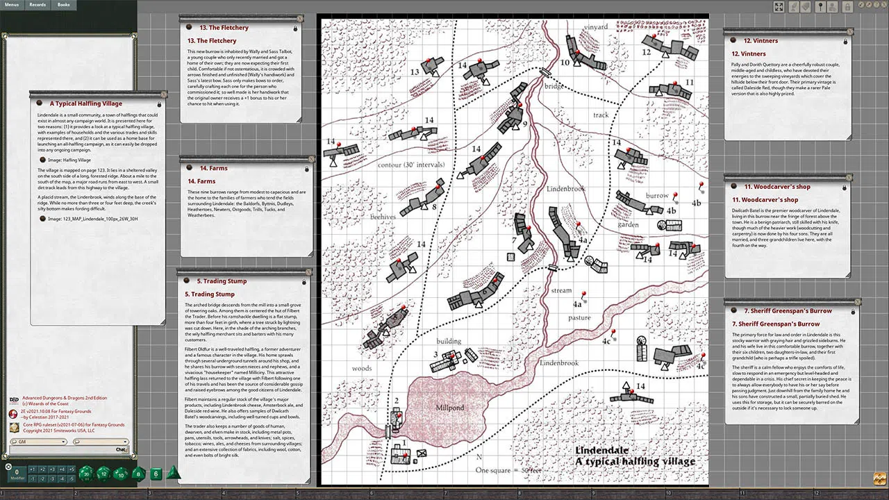 Fantasy Grounds - D&D Classics - PHBR9 The Complete Book of Gnomes & Halflings (2E) Screenshot 4