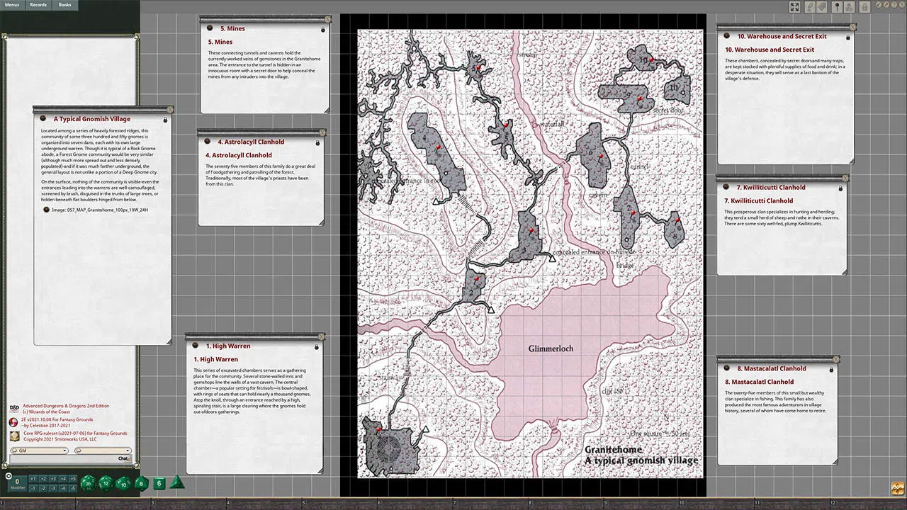 Fantasy Grounds - D&D Classics - PHBR9 The Complete Book of Gnomes & Halflings (2E) Screenshot 3