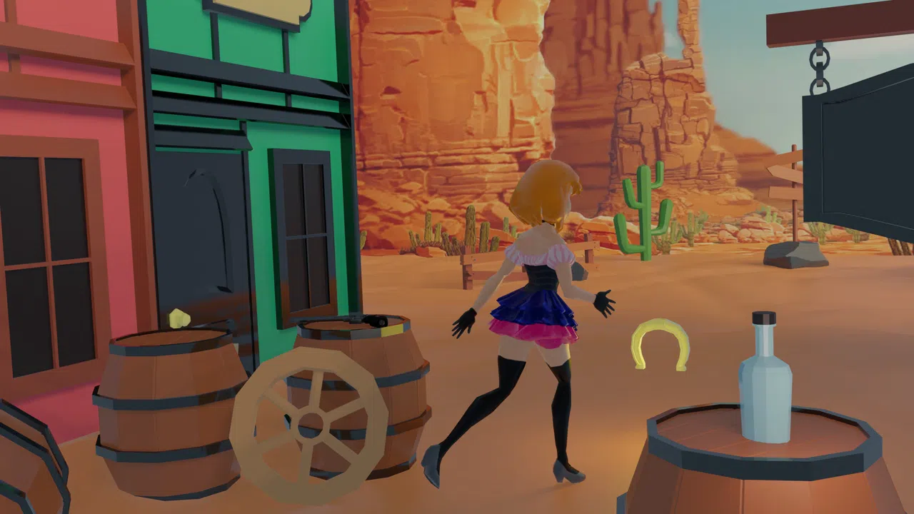Westerlands: Girly runaways story Screenshot 1