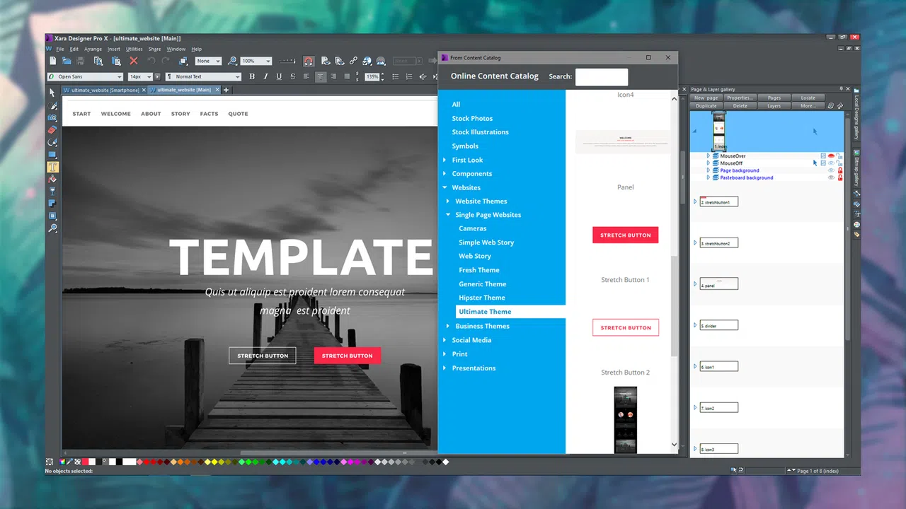 Xara Designer Pro X 15 Steam Edition Screenshot 1