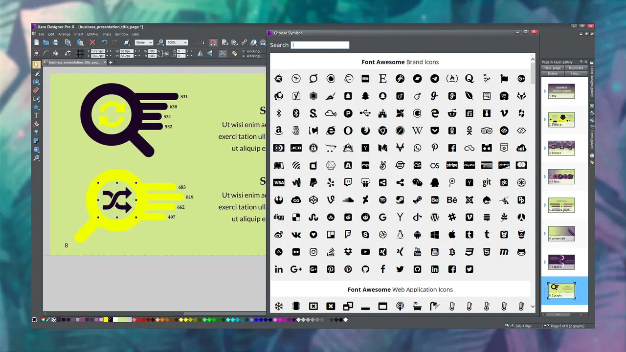 Xara Designer Pro X 15 Steam Edition Screenshot 4