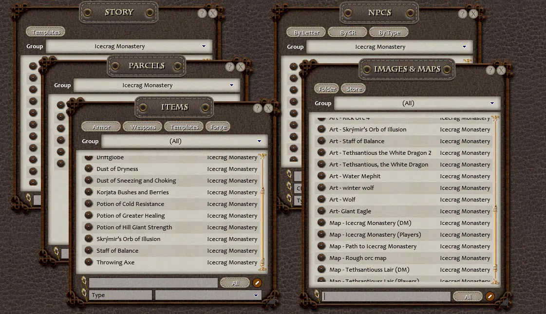 Fantasy Grounds - A10: Icecrag Monastery (5E) Screenshot 1