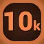 The lucky ten thousand icon