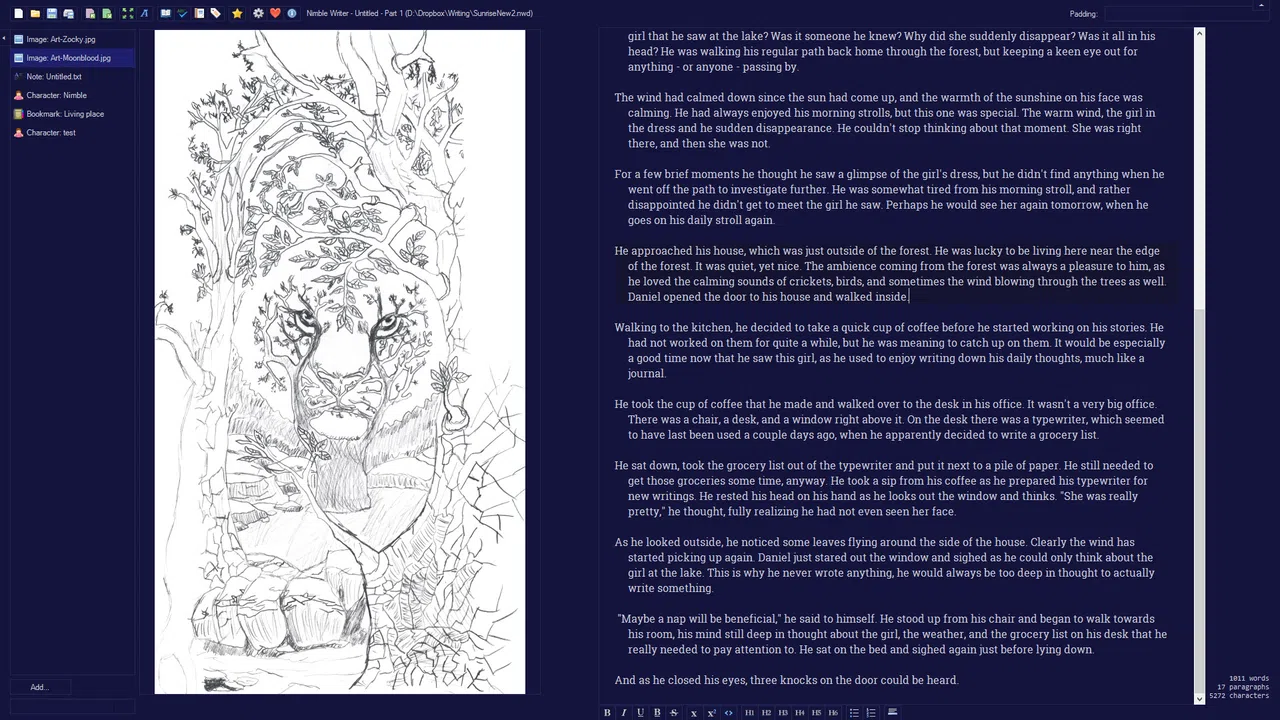 Nimble Writer Screenshot 6