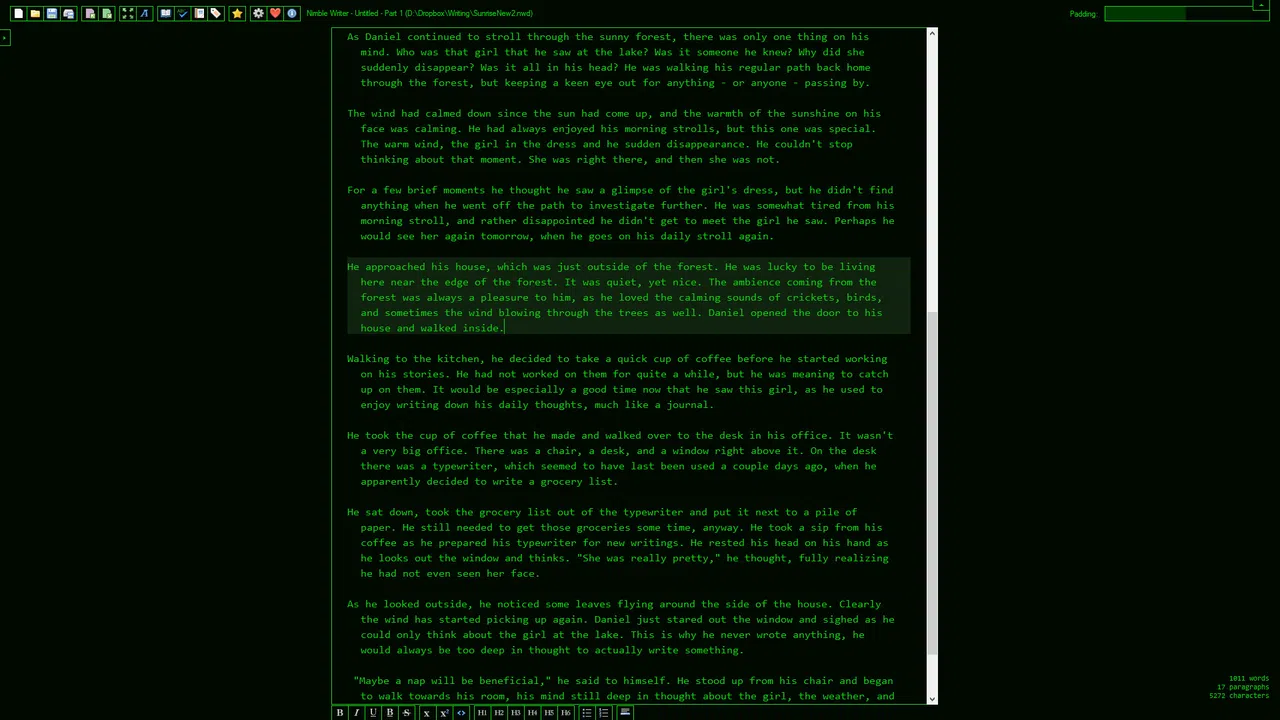 Nimble Writer Screenshot 5