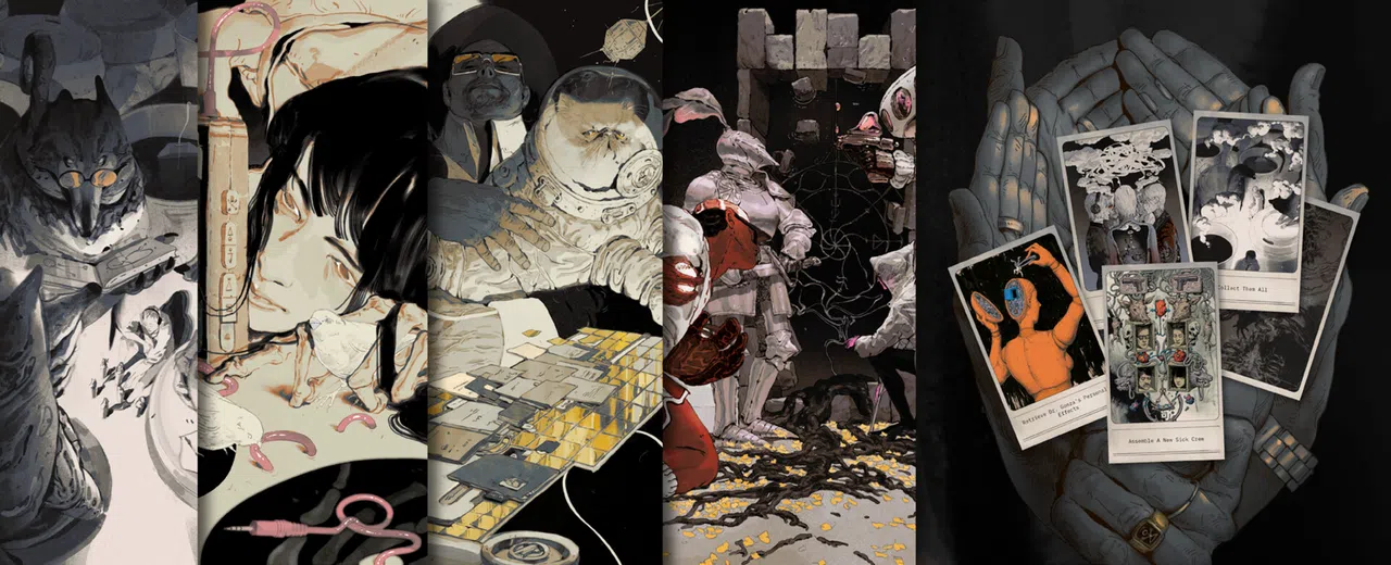 Zero Parades: For Dead Spies (Art Booklet) Screenshot 4