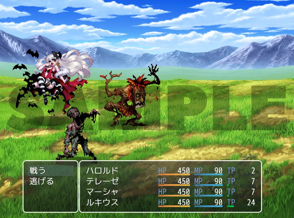 RPG Maker MV - Otani Pixel Fantasy Enemy Pack Vol.2 Screenshot 1