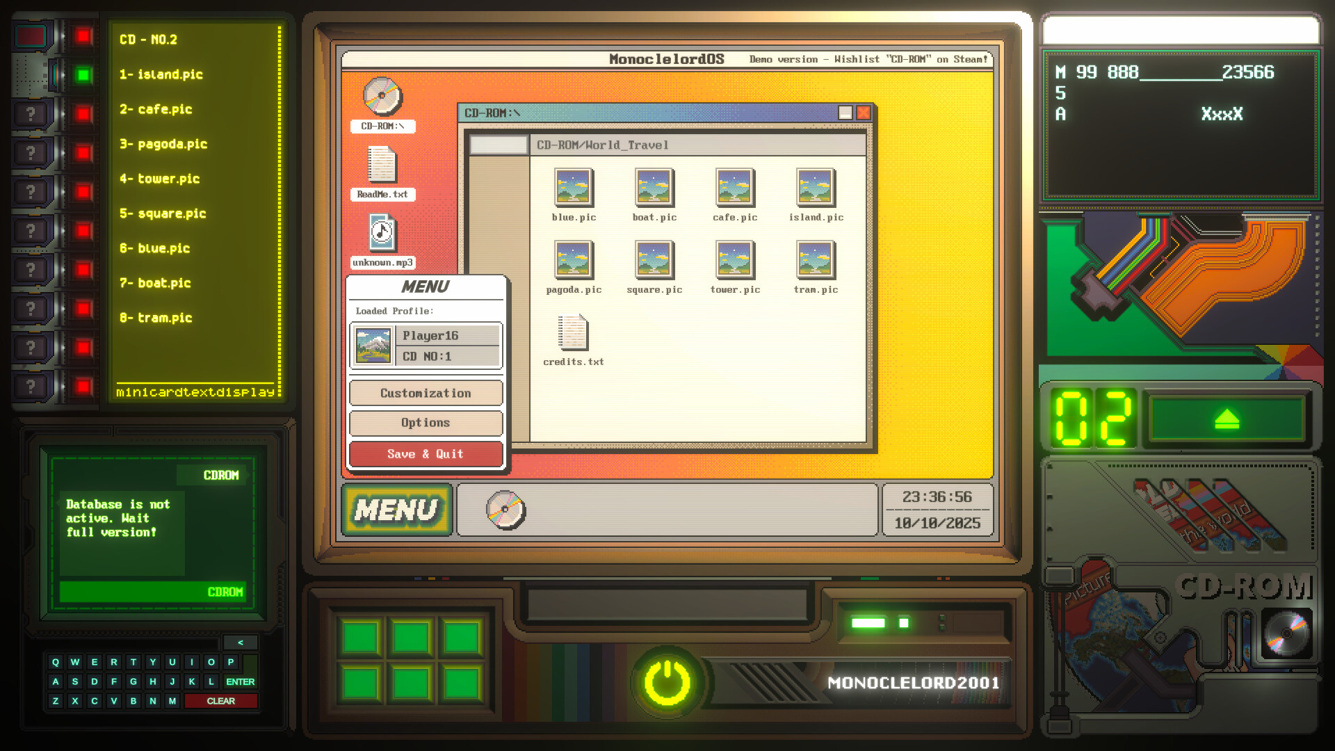CD-ROM Screenshot 1