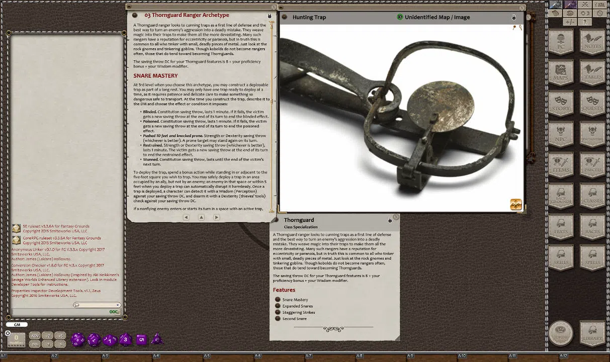 Fantasy Grounds - By Flame, Storm, and Thorn (5E) Screenshot 0