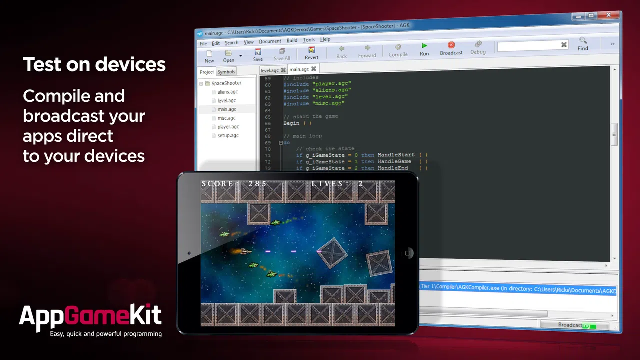 AppGameKit Classic: Easy Game Development Screenshot 2