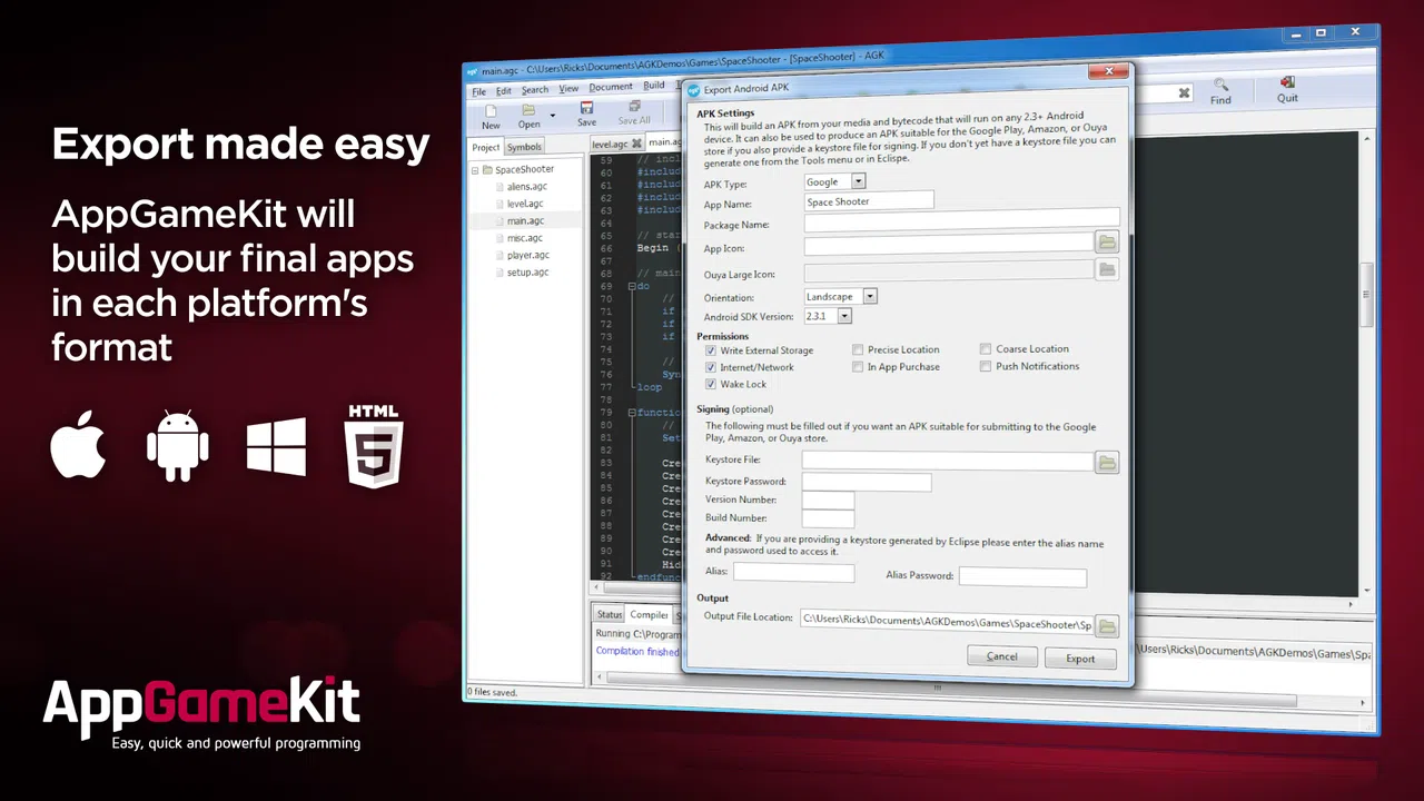 AppGameKit Classic: Easy Game Development Screenshot 4