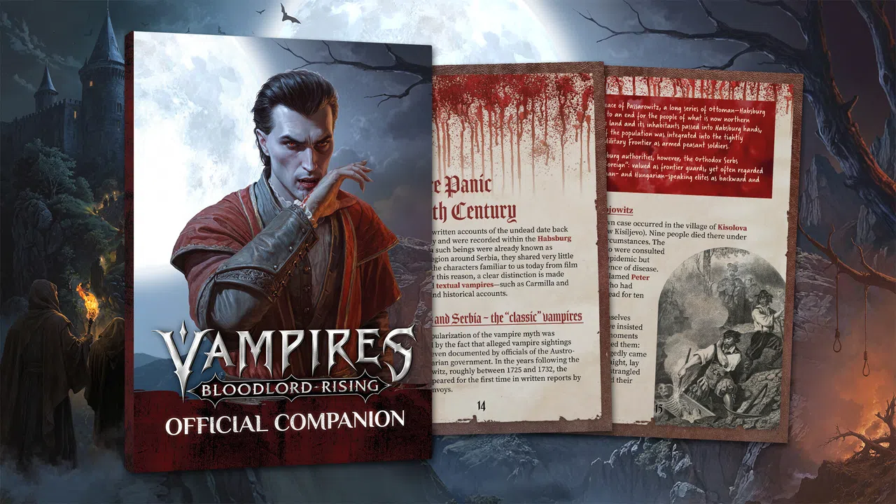 Vampires: Bloodlord Rising - Official Companion Screenshot 0