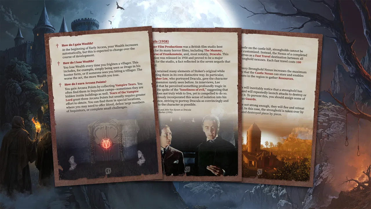 Vampires: Bloodlord Rising - Official Companion Screenshot 1