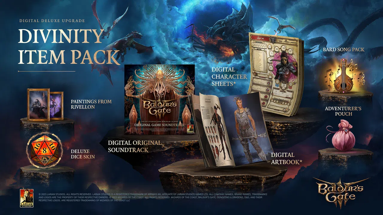 Baldur's Gate 3 - Digital Deluxe Edition DLC Screenshot 1