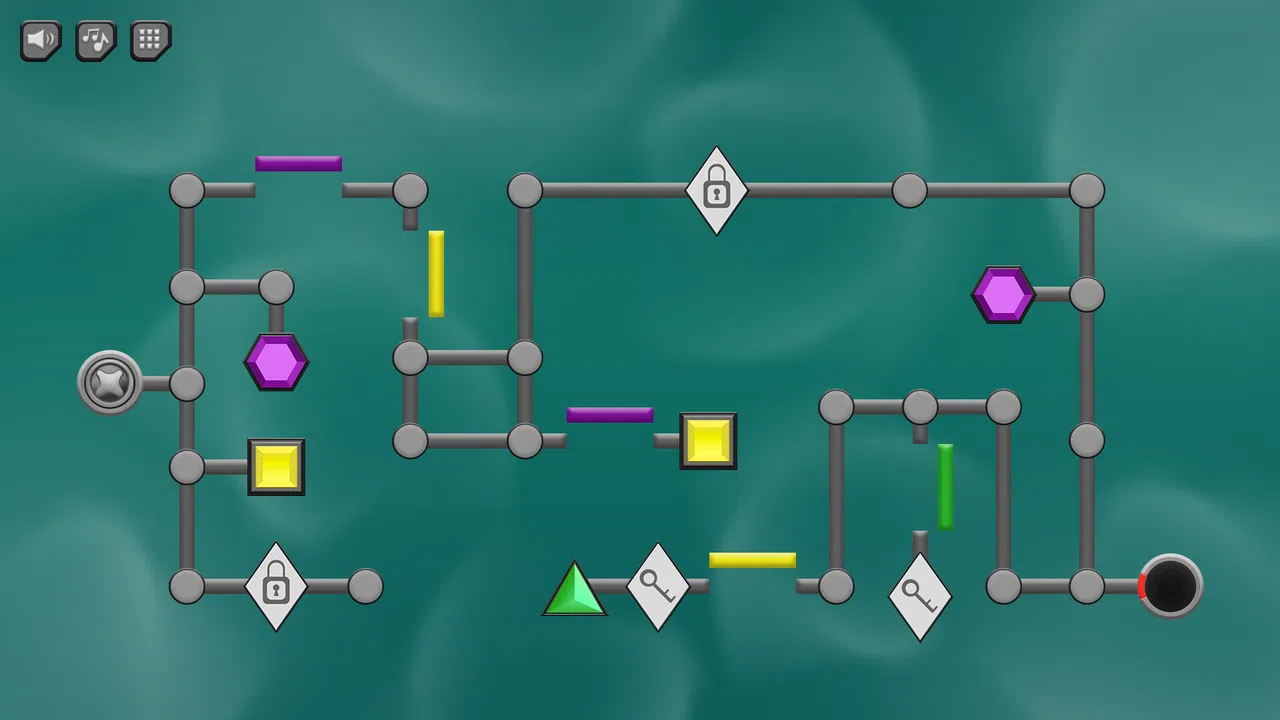 Two Portals - A Gemstone Puzzle Game Screenshot 2