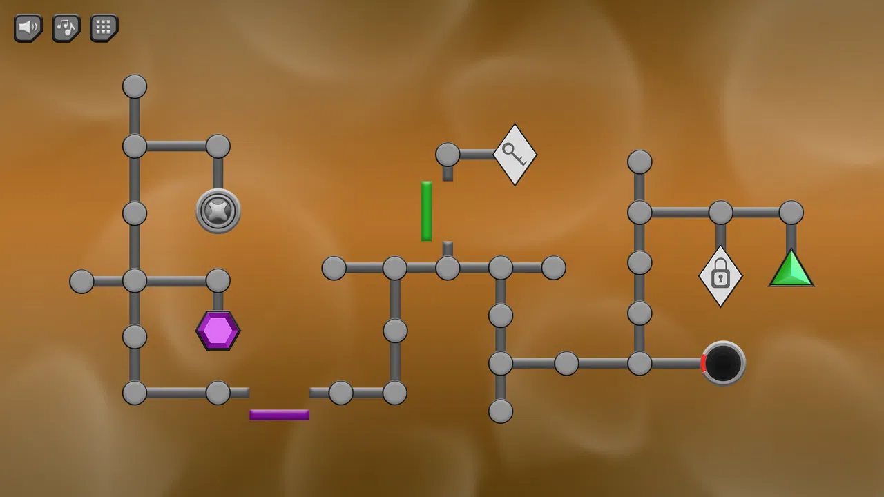 Two Portals - A Gemstone Puzzle Game Screenshot 1