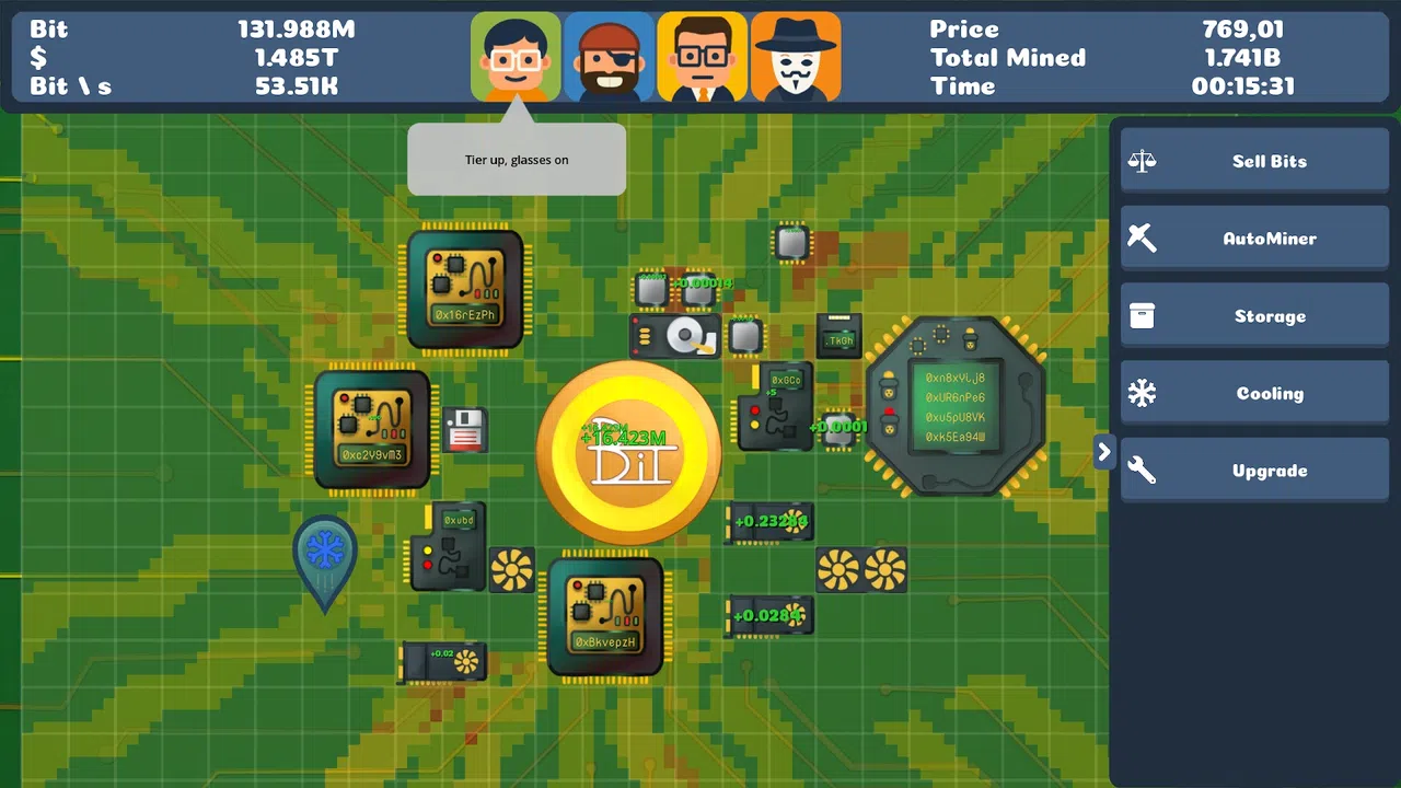 Bit Mine Clicker Screenshot 1