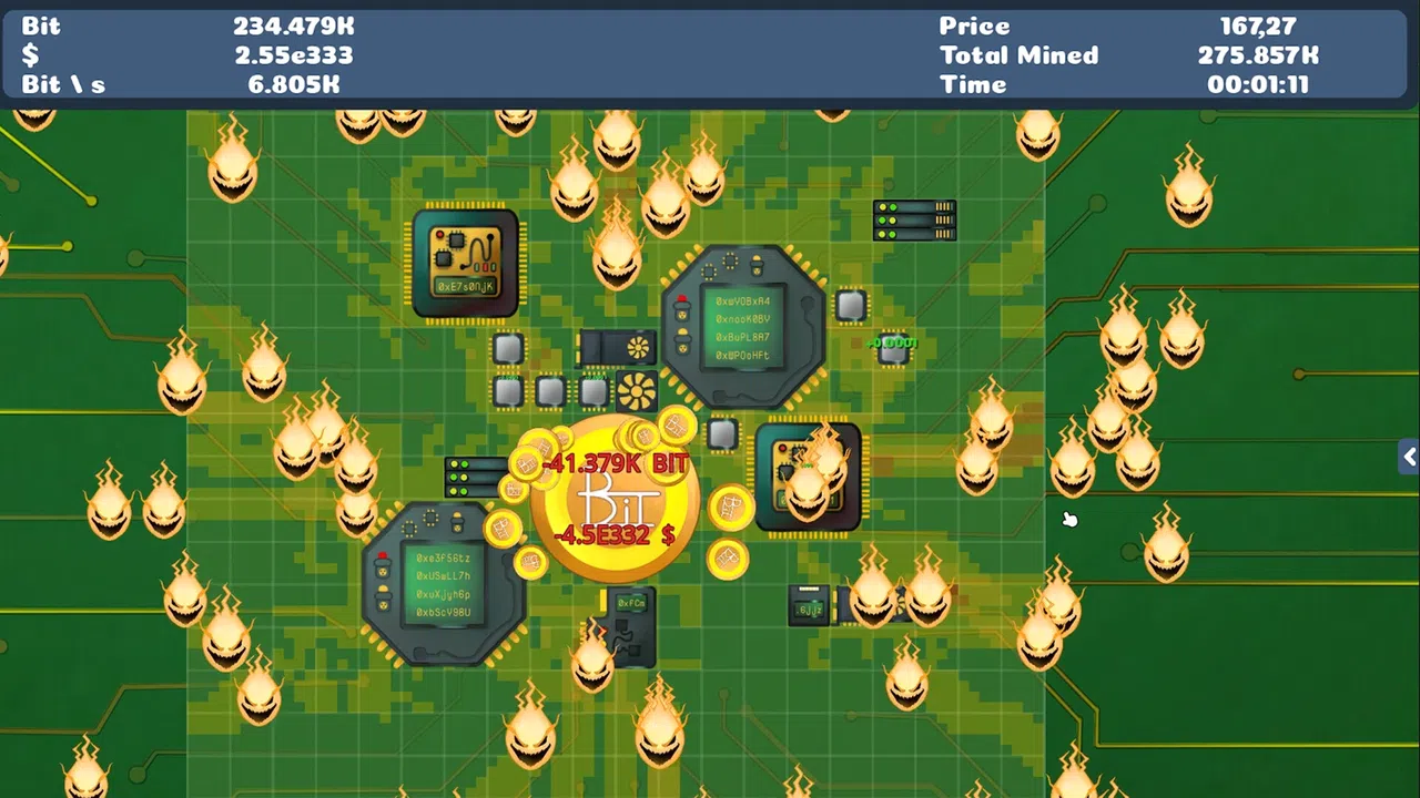 Bit Mine Clicker Screenshot 0