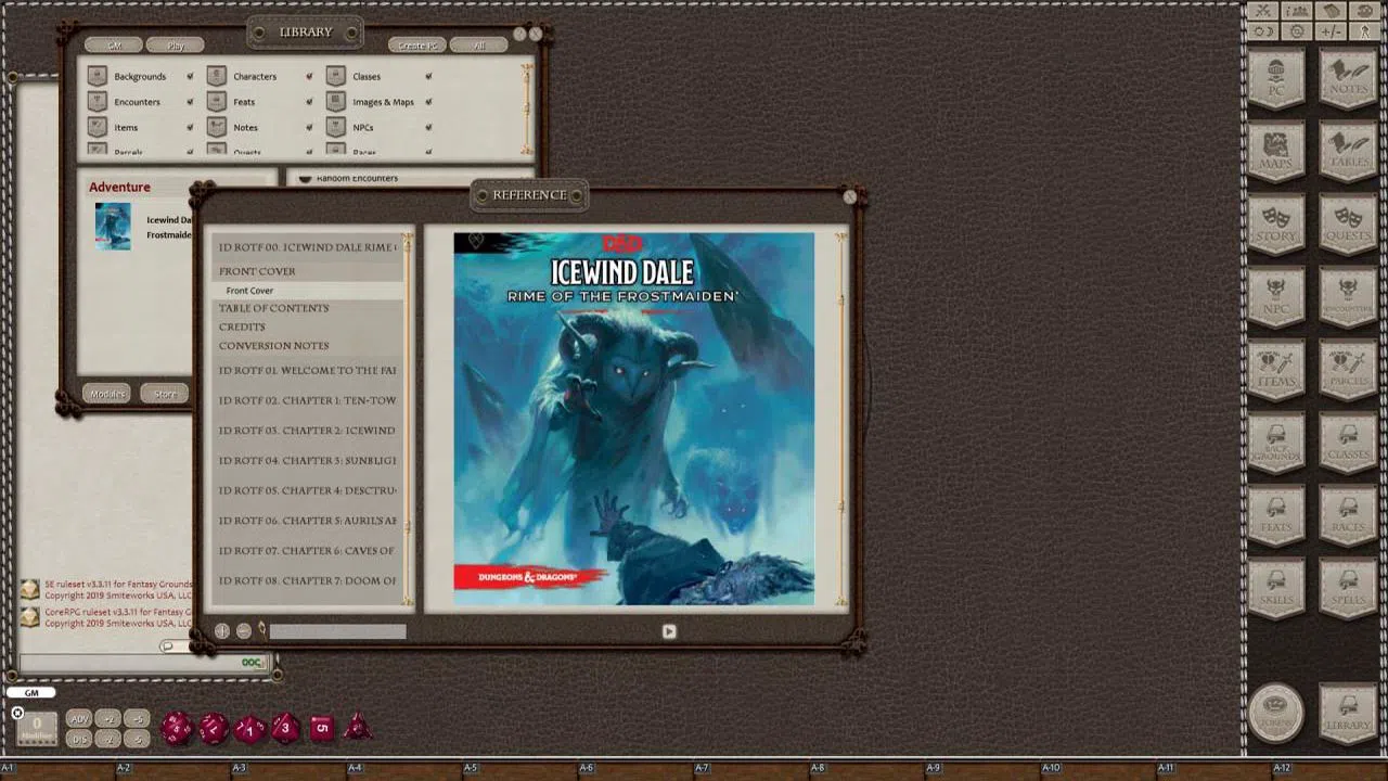 Fantasy Grounds - D&D Icewind Dale Rime of the Frostmaiden Screenshot 4