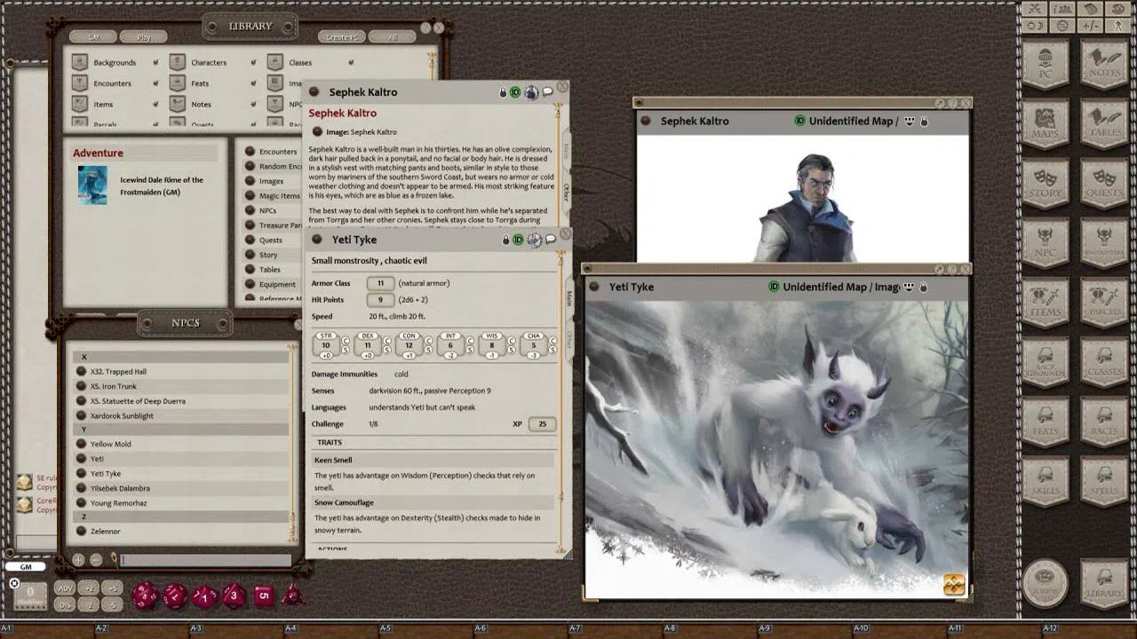 Fantasy Grounds - D&D Icewind Dale Rime of the Frostmaiden Screenshot 2