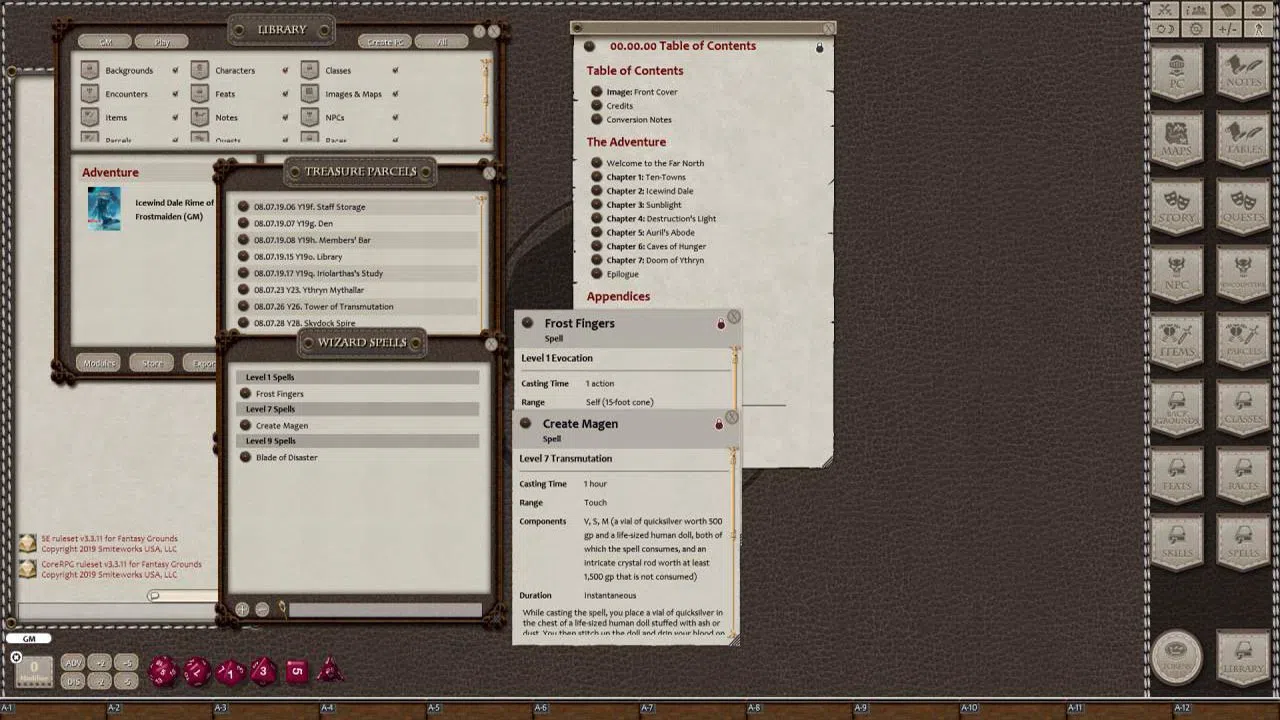 Fantasy Grounds - D&D Icewind Dale Rime of the Frostmaiden Screenshot 1