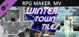 RPG Maker MV - Winter Town Tiles