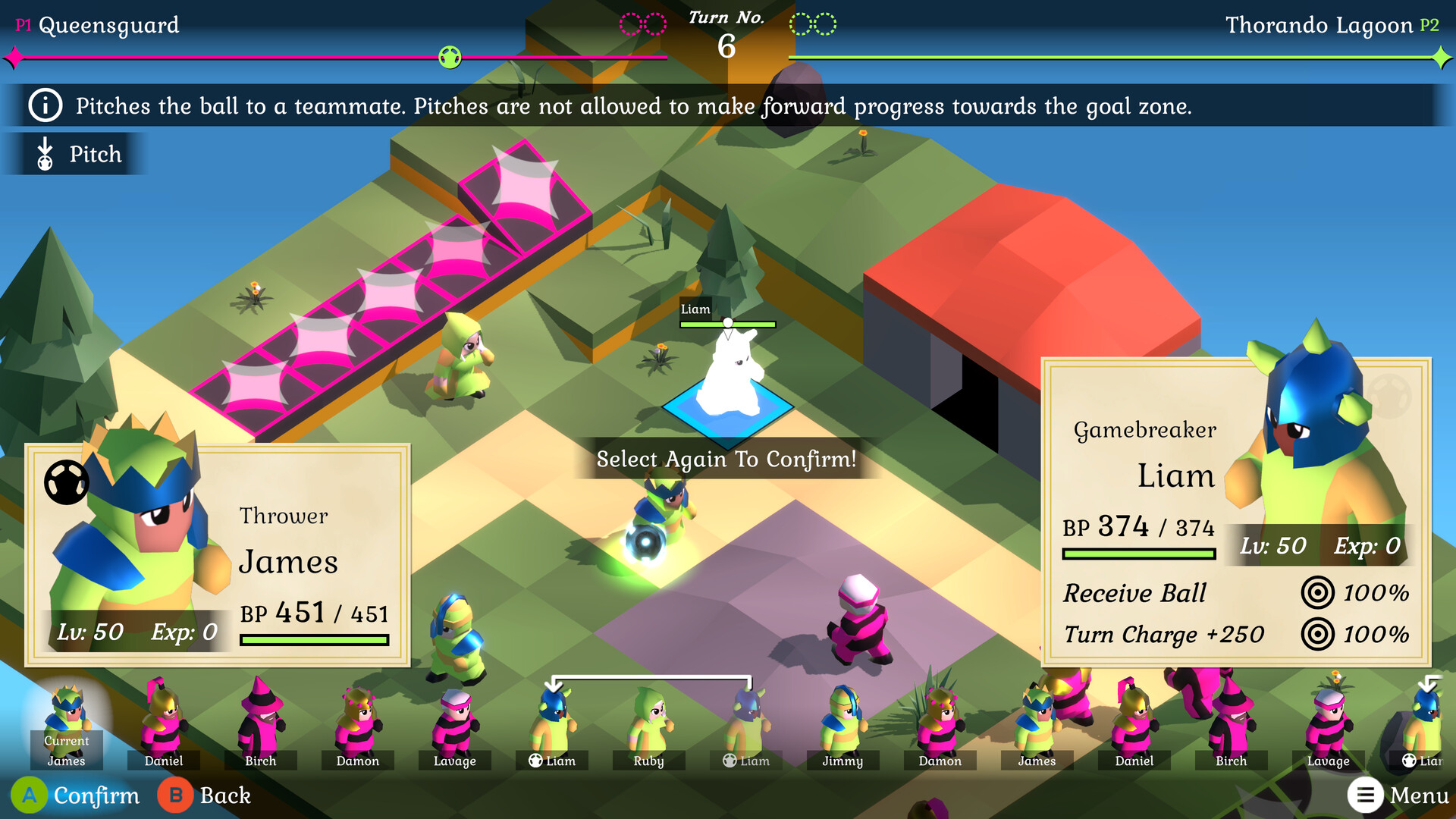 Fantasy Football Tactics Demo Screenshot 0