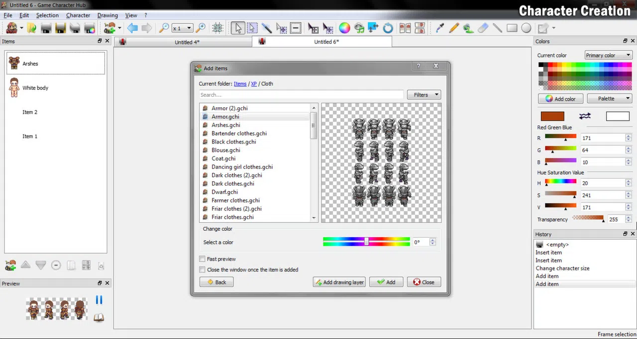 Game Character Hub Screenshot 2