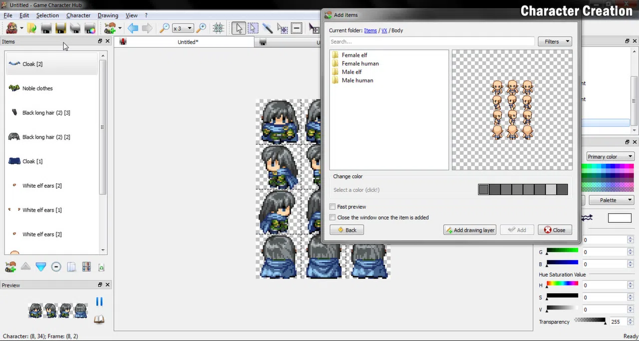 Game Character Hub Screenshot 1