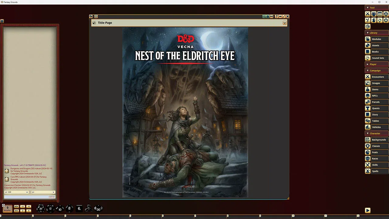 Fantasy Grounds - D&D Vecna: Nest of the Eldritch Eye Screenshot 4